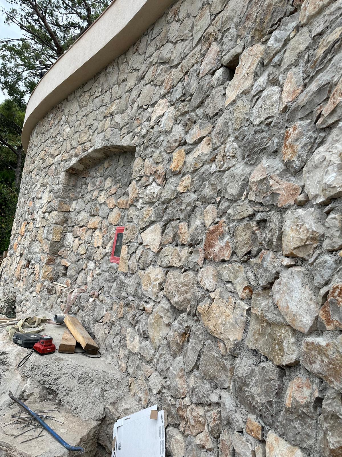 Muro in pietra