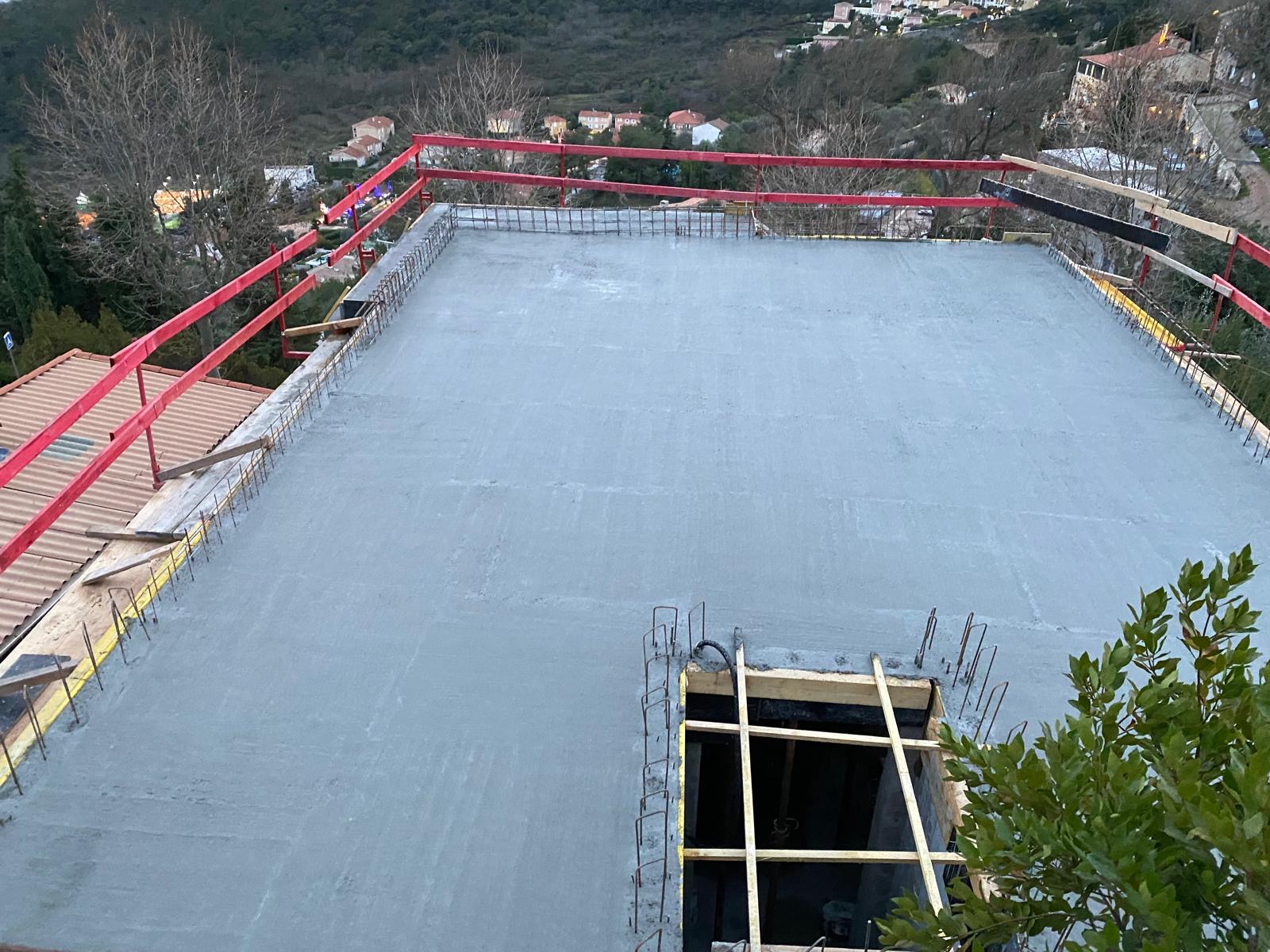 Solaio in costruzione