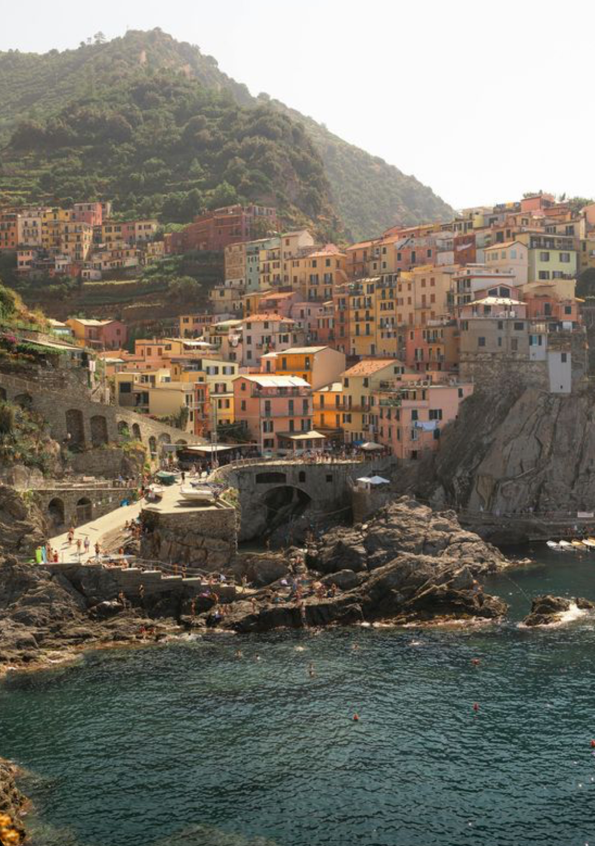Borgo ligure sul mare